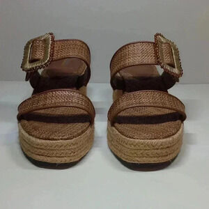Women's Chase Wedge Sandals Cuoio Weave sz 7.5
